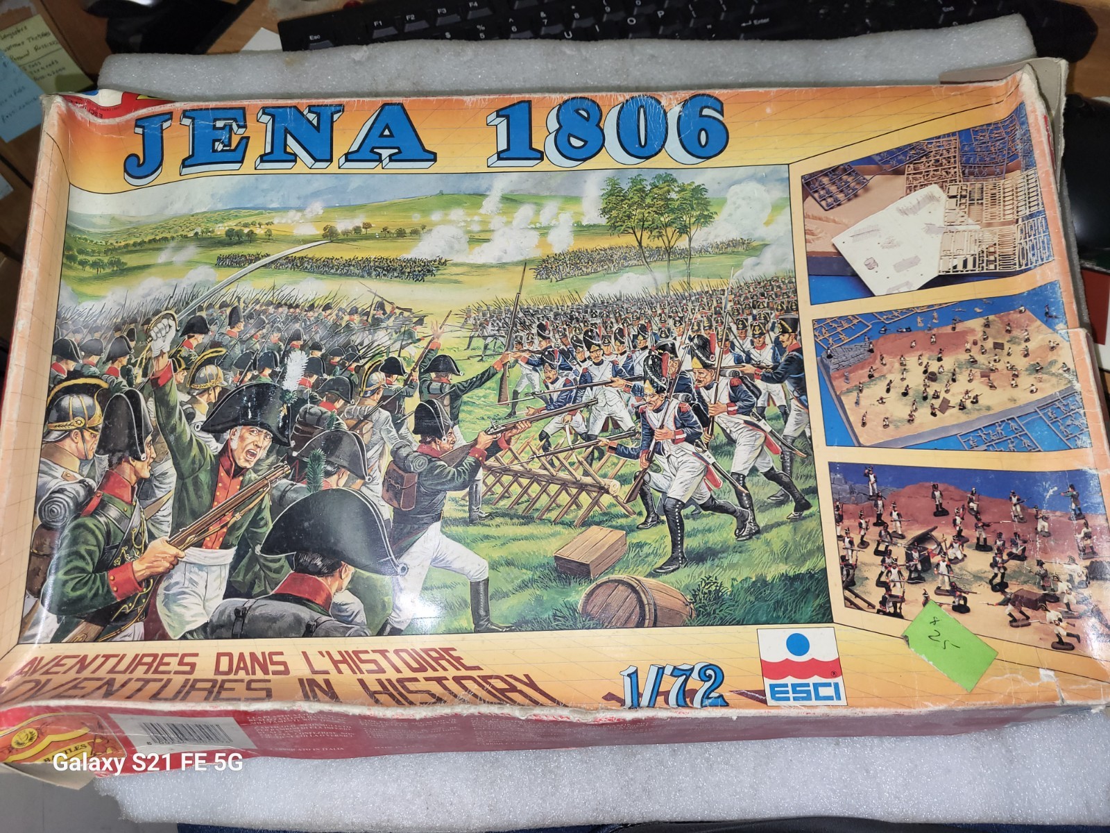 Unused Vintage ESCI Jena 1806 Napoleonic War Playset 1/72 #P-509 Unused Vintage ESCI Jena 1806 Napoleonic War Playset 1/72 #P-509