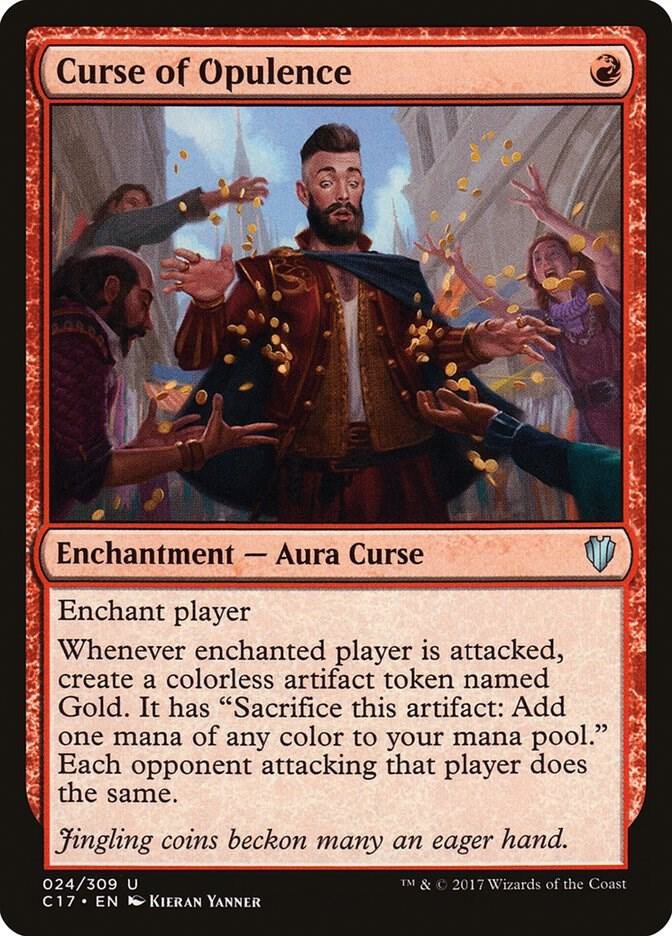 Curse of Opulence - Commander 2017 #24 NM Curse of Opulence - Commander 2017 #24 NM