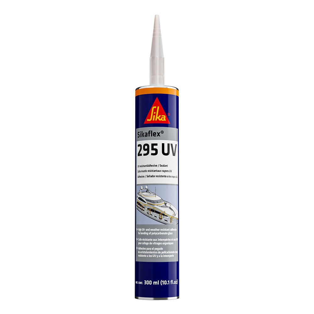 Sika Sikaflex&reg; 295 UV - Black - 10oz Tube w/Nozzle SIKA 778  Expedited Shipp