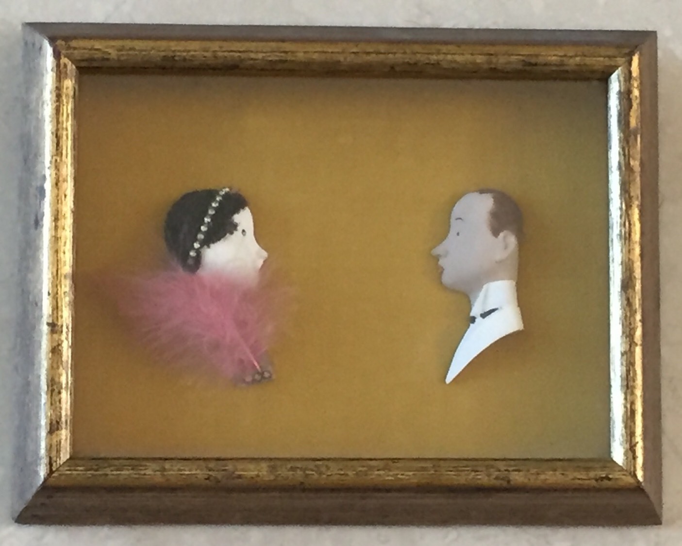 Samuel Davis Otis (1889-1961) VERY RARE Original Shadow Box - Art Deco - VINTAGE