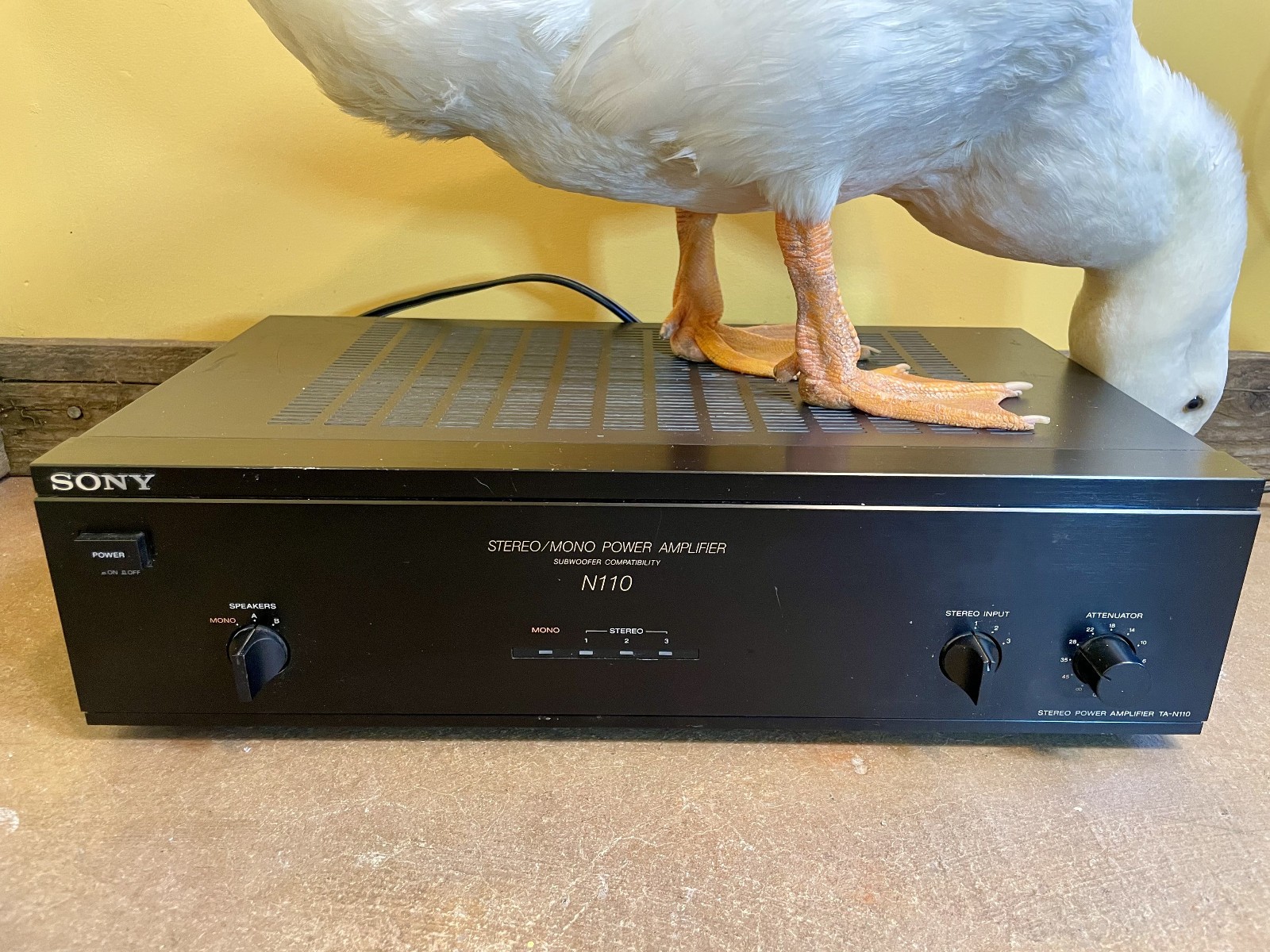 Sony TA-N110 Vintage 2-Channel Power Amplifier Sony TA-N110 Vintage 2-Channel Power Amplifier