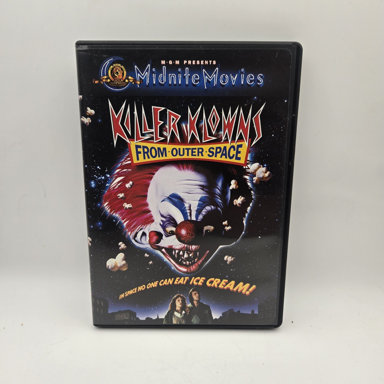 Killer Klowns From Outer Space MGM Midnite Movies DVD OOP 1988 Killer Klowns From Outer Space MGM Midnite Movies DVD OOP 1988