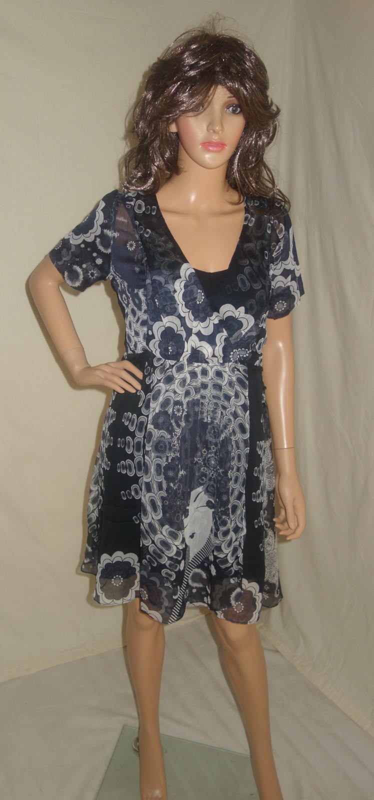 DESIGUAL Dream multi color dress sz 42 new DESIGUAL Dream multi color dress sz 42 new