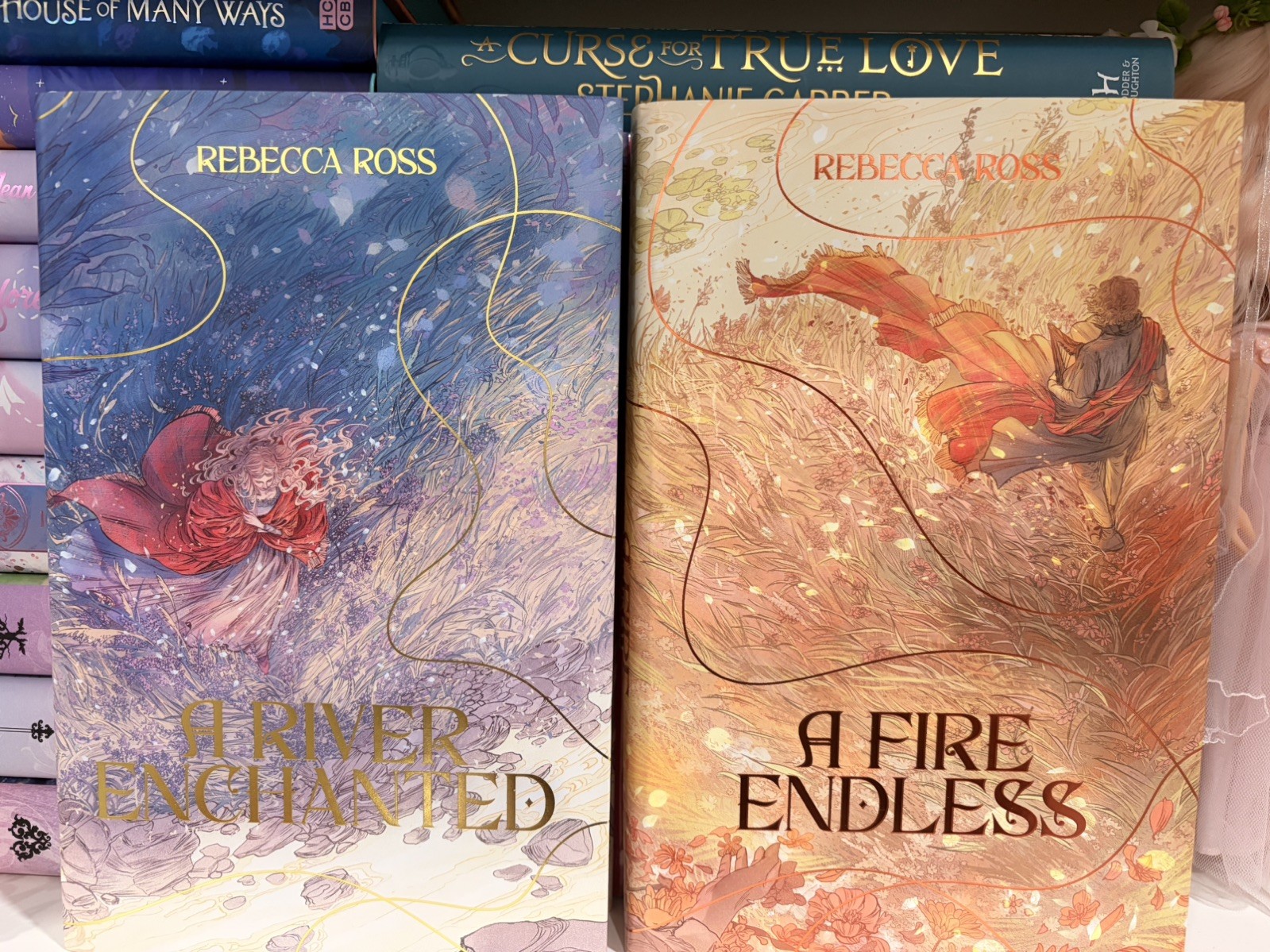 SIGNED Elements of Cadence 1 & 2 Rebecca Ross River Enchanted ILLUMICRATE damage