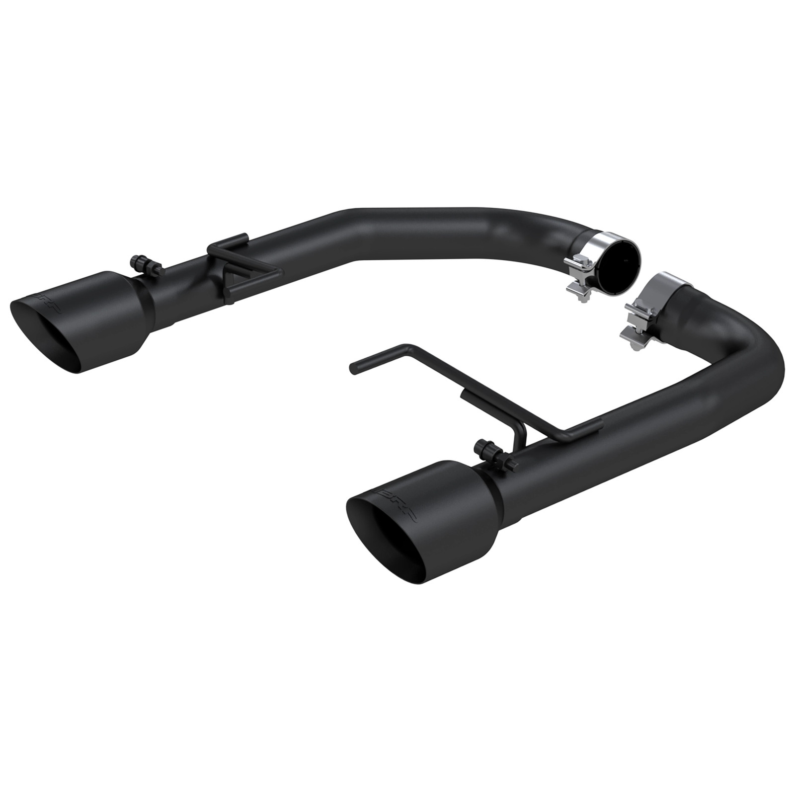 MBRP S7276BLK Black Steel Axle Back Exhaust System for 2015-2026 Mustang GT 5.0L