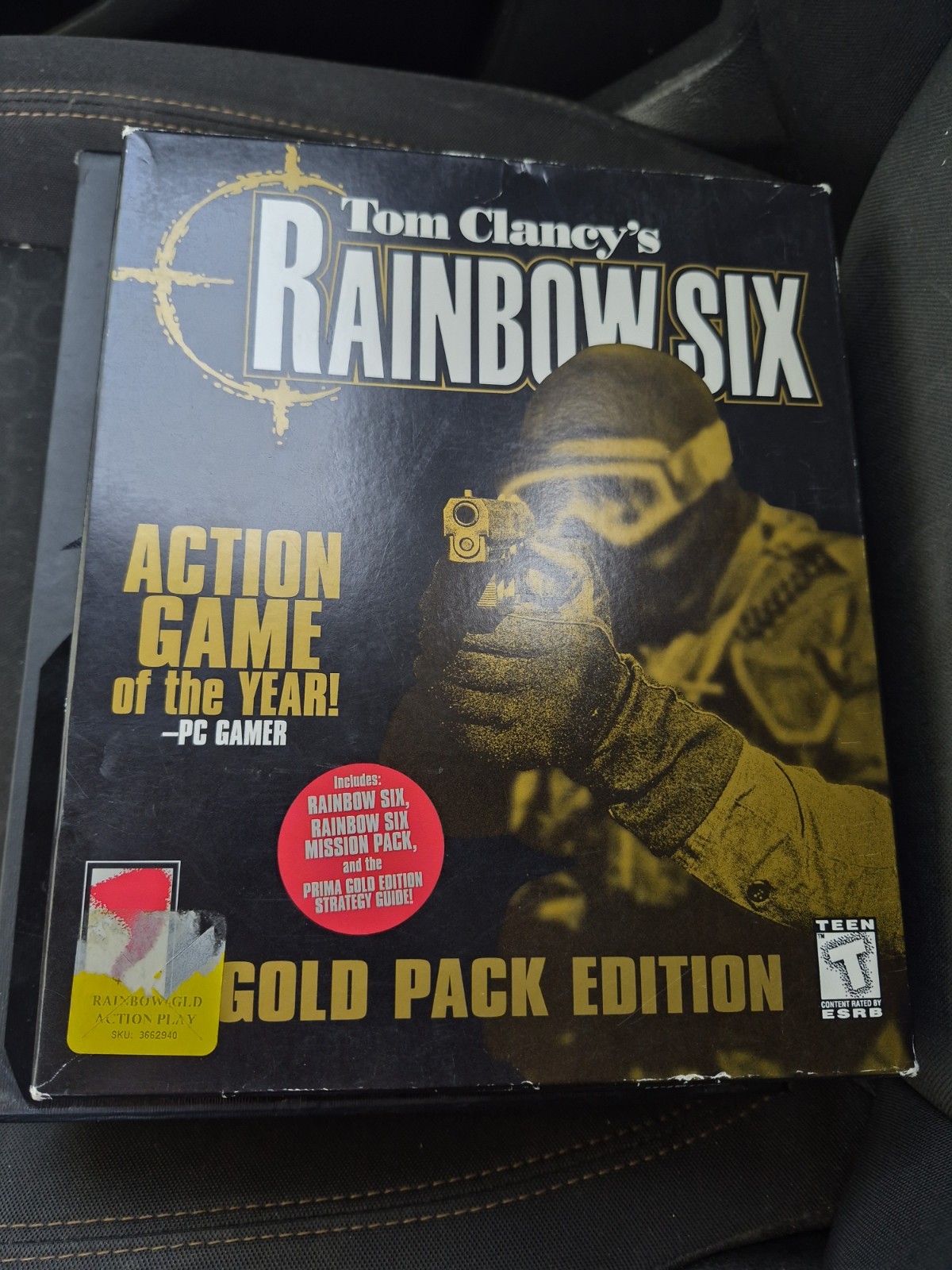 Tom Clancy\'s Rainbow Six: Gold Pack Edition PC Game Big Box, Factory Sealed New Tom Clancy\'s Rainbow Six: Gold Pack Edition PC Game Big Box, Factory Sealed New