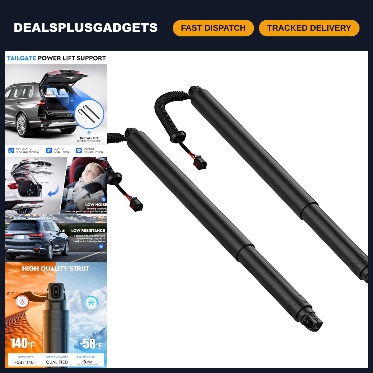 Power Liftgate Struts for Kia Sorento 2016-2020, Rear Tailgate Shocks, 2PCS