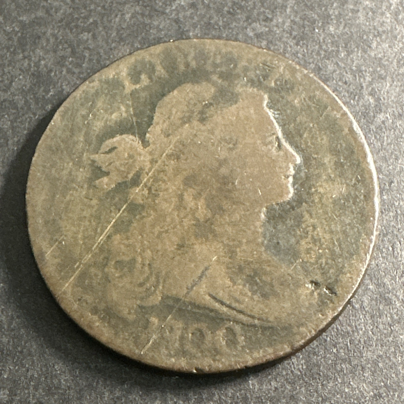 1800/1798 Head Of 1797 Draped Bust Large cent VG details 1800/1798 Head Of 1797 Draped Bust Large cent VG details