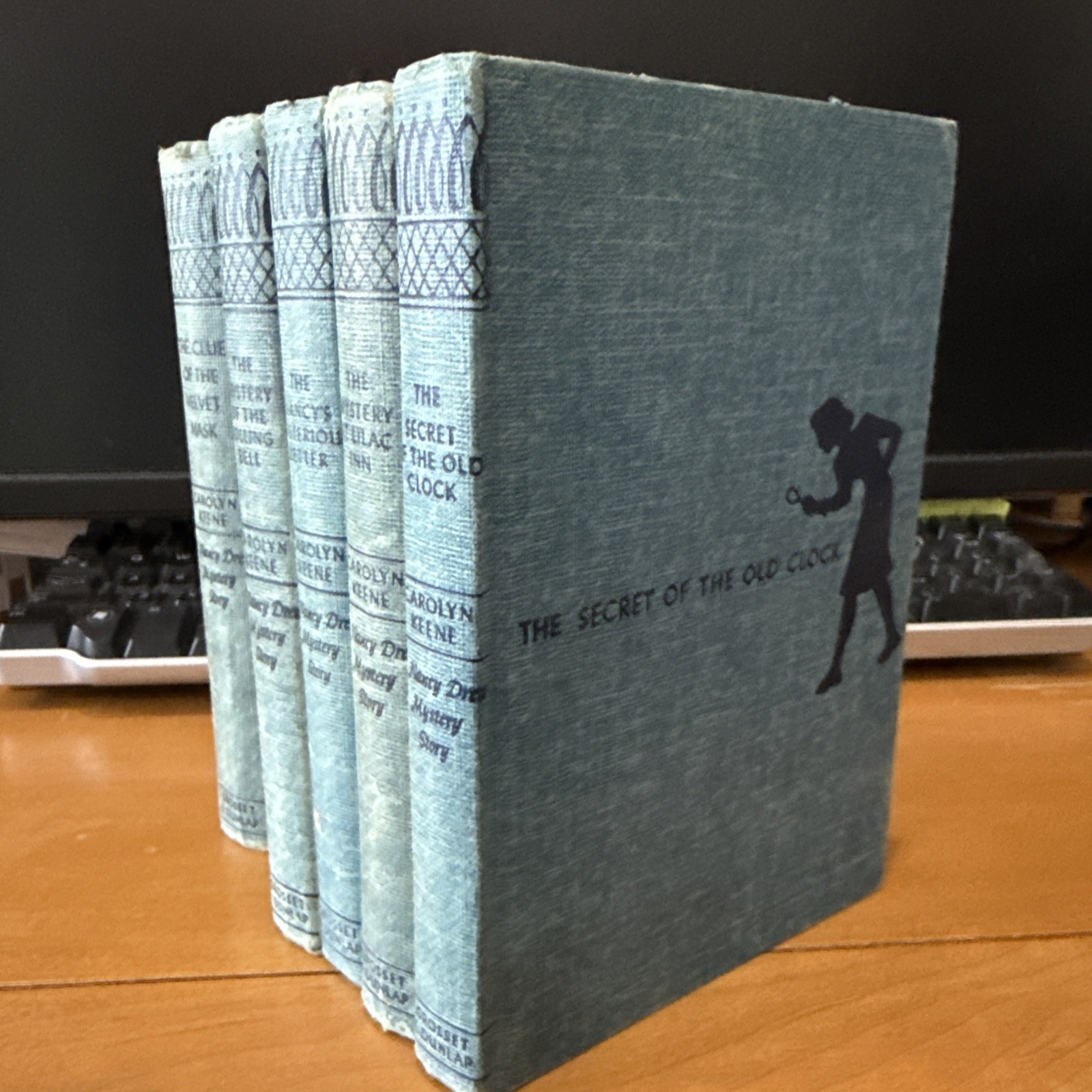 Vintage Nancy Drew Mystery Story - Lot of 6 Books #1, #4, #8, #23, #28, #30