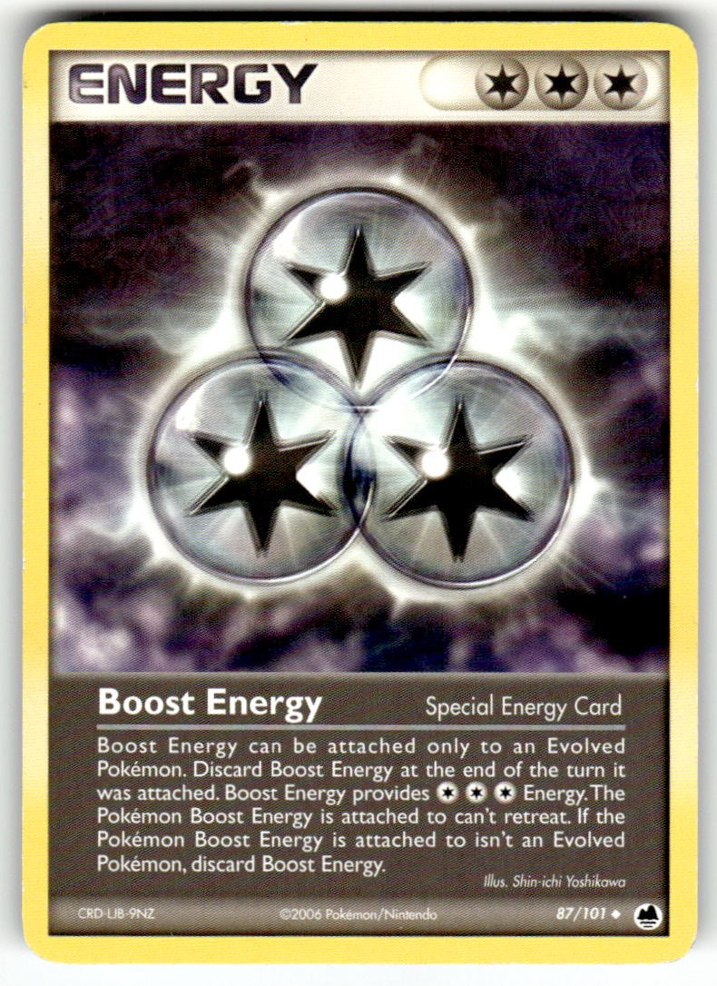 2006 Pokemon DF Boost Energy 87/101