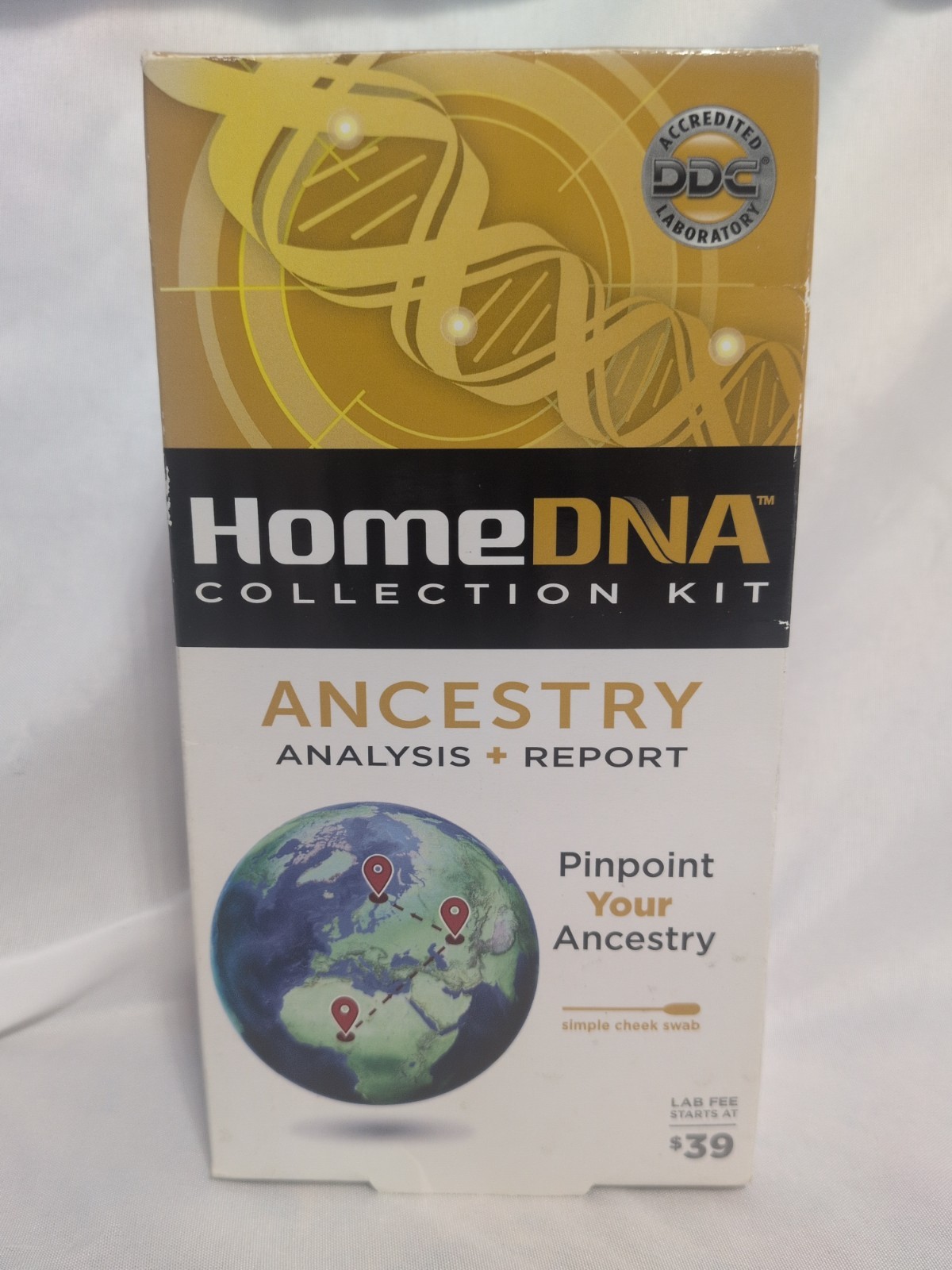 HomeDNA Collection Kit Ancestry At Home Simple Swab REQUIRES Additional LAB FEE HomeDNA Collection Kit Ancestry At Home Simple Swab REQUIRES Additional LAB FEE