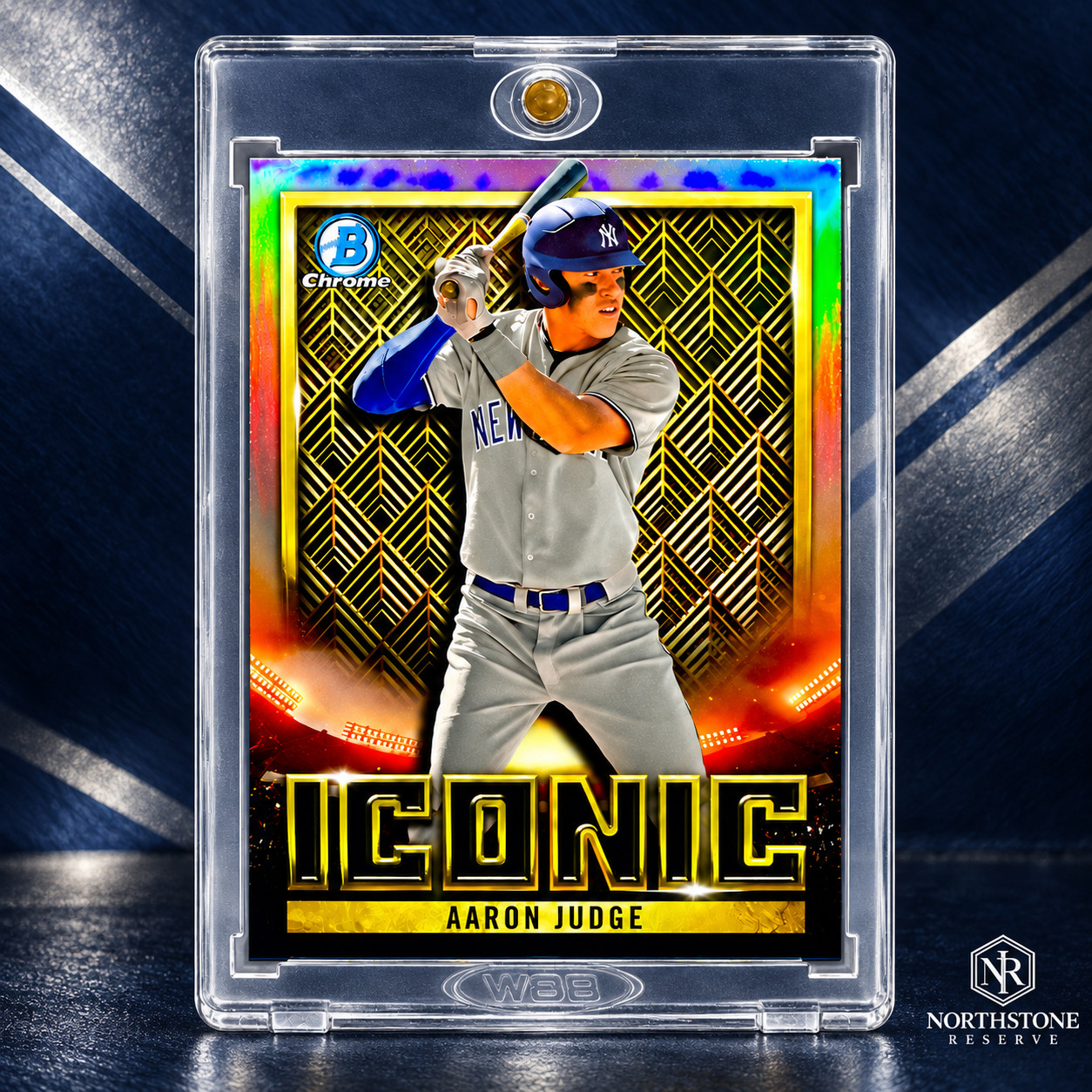 Aaron Judge Bowman Chrome Refractor SSP Rare Investment Card Yankees MVP Mint
