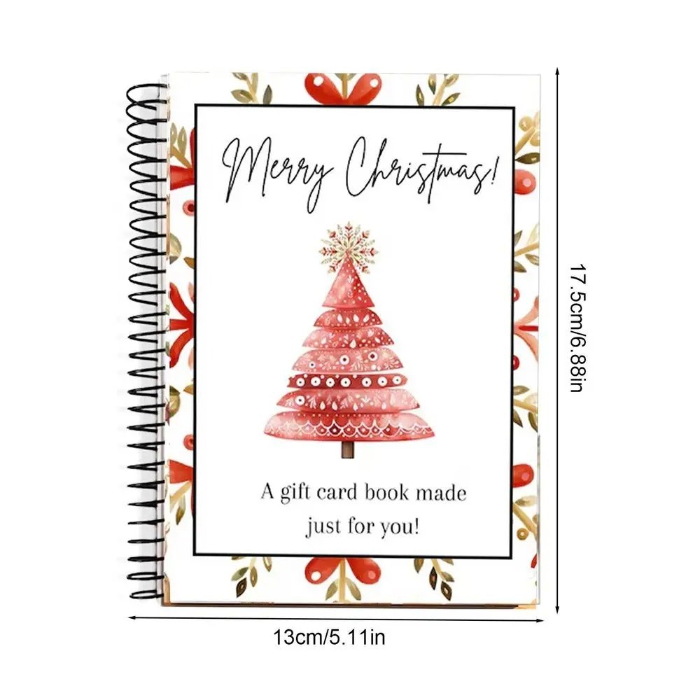 Festival Christmas Gift Card Book Merry Christmas