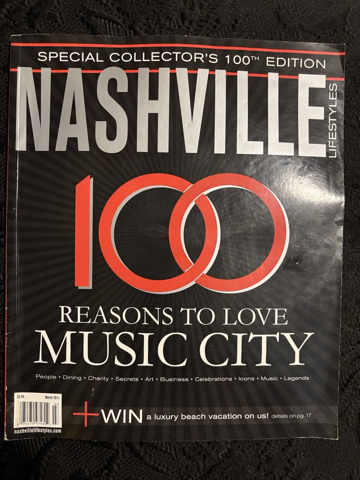 NASHVILLE LIFESTYLE’S SPECIAL COLLECTOR’S EDITION March 2011. Rare NASHVILLE LIFESTYLE’S SPECIAL COLLECTOR’S EDITION March 2011. Rare