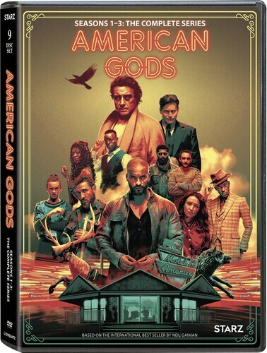 BRAND NEW American Gods: Seasons 1-3: the Complete Series DVD SEALED Ships Today BRAND NEW American Gods: Seasons 1-3: the Complete Series DVD SEALED Ships Today