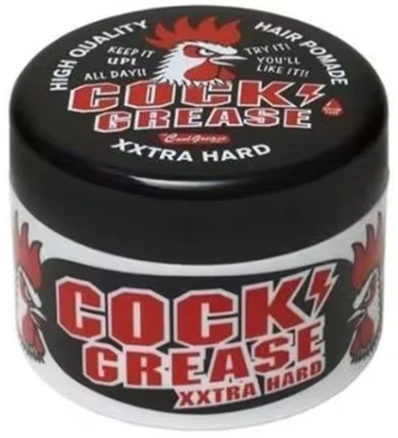 SAKAMOTO JAPAN FINE COSMETICS COCK GREASE XXX XXTRA HARD HAIR POMADE 210g X 10