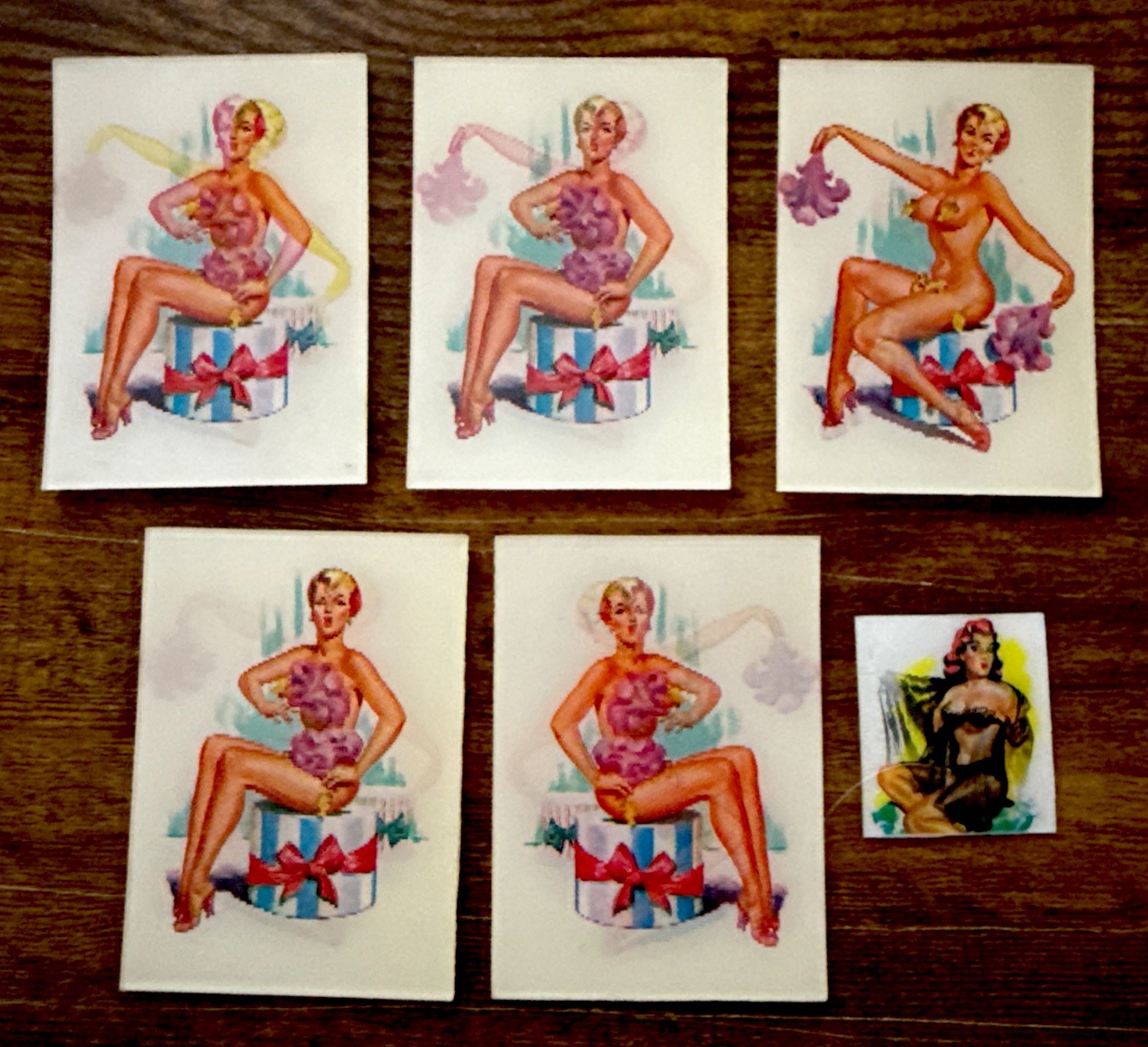 LOT OF 5+ VINTAGE 1950'S BURLESQUE 2 PHASE VARI-VUE RISQUE FAN LADY FLICKER NOS LOT OF 5+ VINTAGE 1950'S BURLESQUE 2 PHASE VARI-VUE RISQUE FAN LADY FLICKER NOS