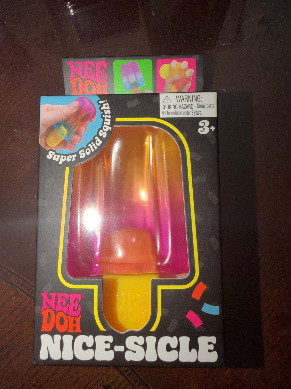 💥New Sealed Schylling NeeDoh Nice Sicle Authentic Pink/Orange/Yellow💥 💥New Sealed Schylling NeeDoh Nice Sicle Authentic Pink/Orange/Yellow💥
