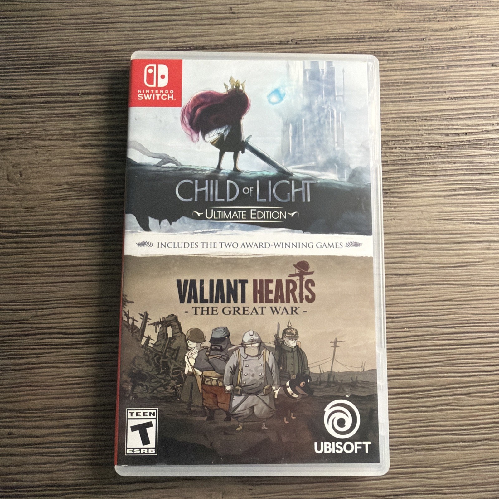Child of Light Ultimate Edition + Valiant Hearts The Great War (Nintendo Switch) Child of Light Ultimate Edition + Valiant Hearts The Great War (Nintendo Switch)