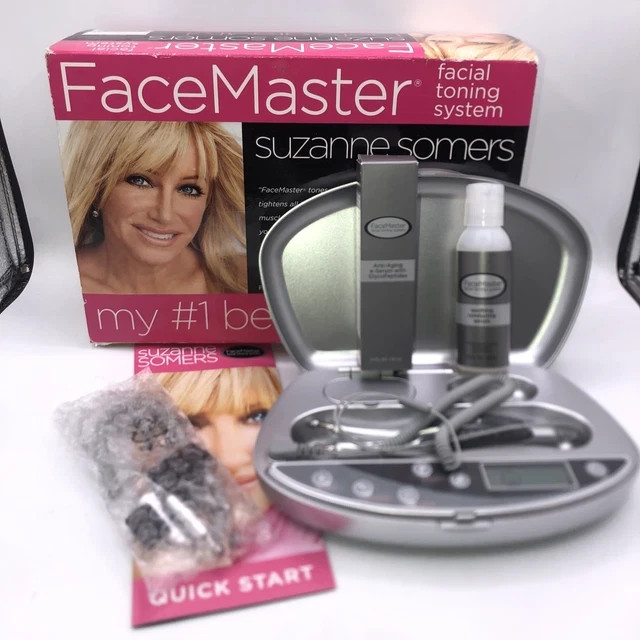 refurbished-FaceMaster Platinum Facial Toning System Suzanne Somers NIB refurbished-FaceMaster Platinum Facial Toning System Suzanne Somers NIB