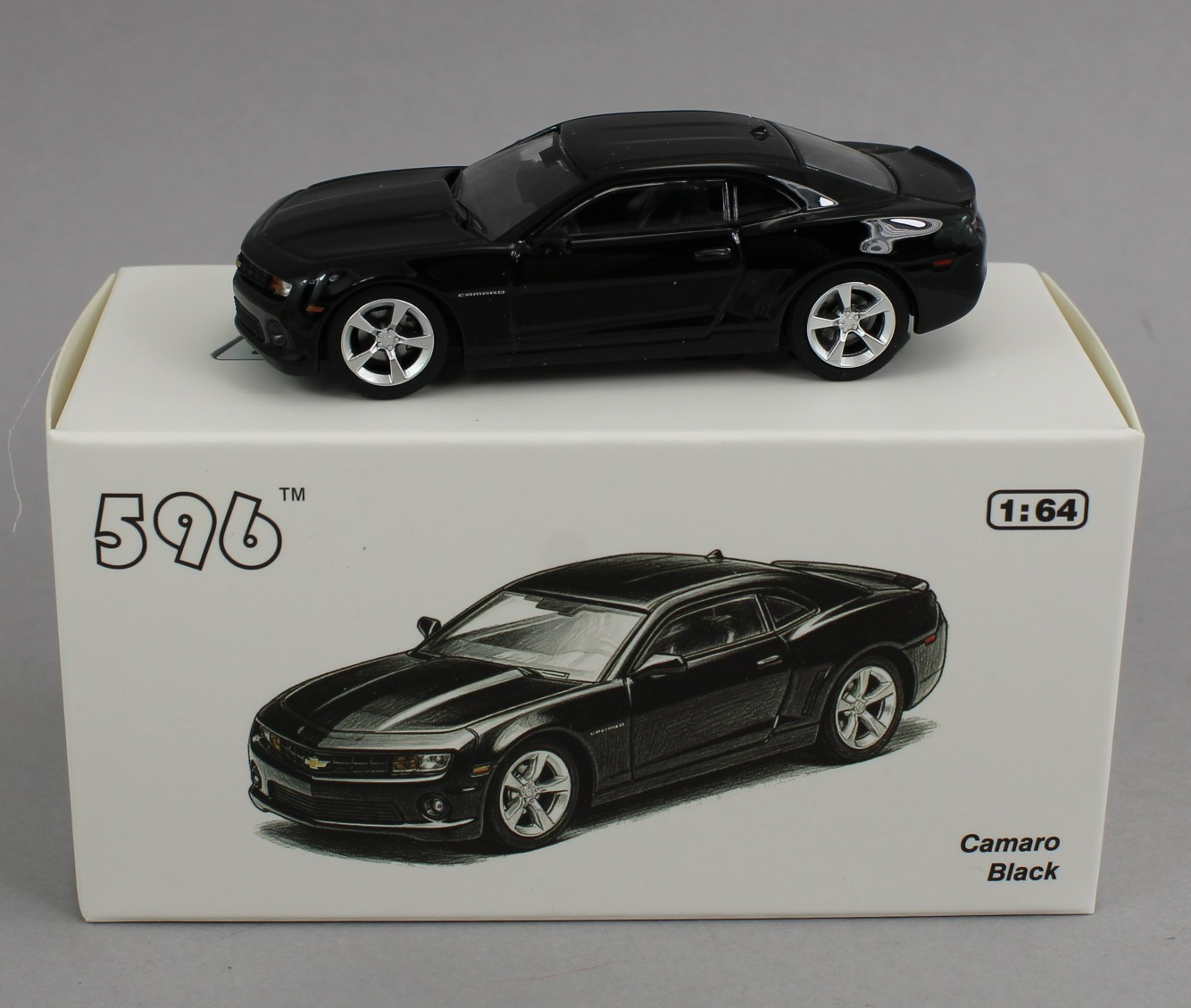 1:64 *596 DIECAST* Chevrolet Camaro *BLACK* NIB 1:64 *596 DIECAST* Chevrolet Camaro *BLACK* NIB