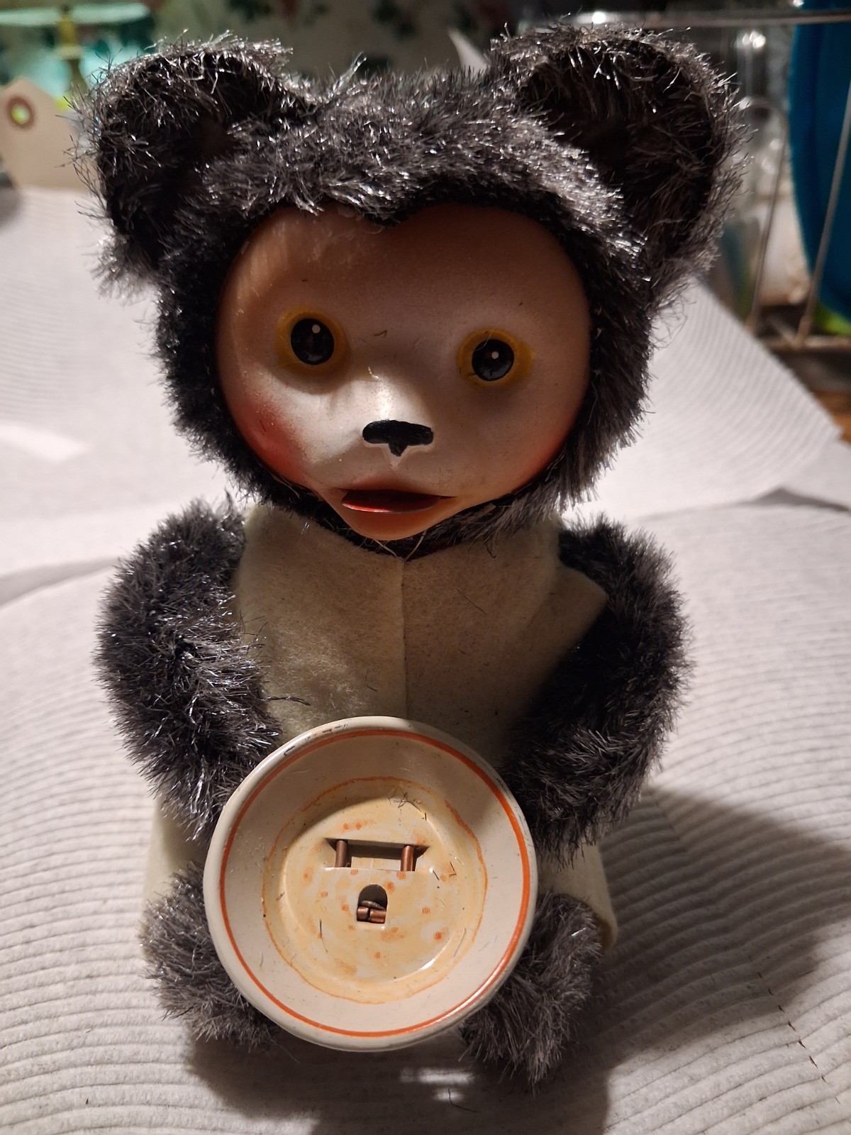 Vintage	My Little Bear Wind-up Toy original box old store inventory never sold