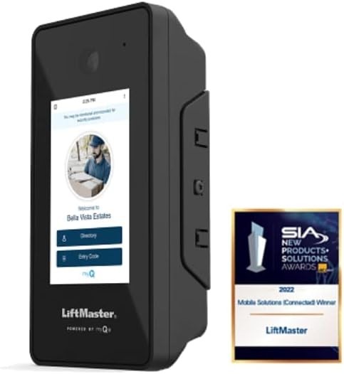 LiftMaster Smart Video Intercom-S, 1-9 Unit Apartments, Remote Unlock Door, Wi-F LiftMaster Smart Video Intercom-S, 1-9 Unit Apartments, Remote Unlock Door, Wi-F