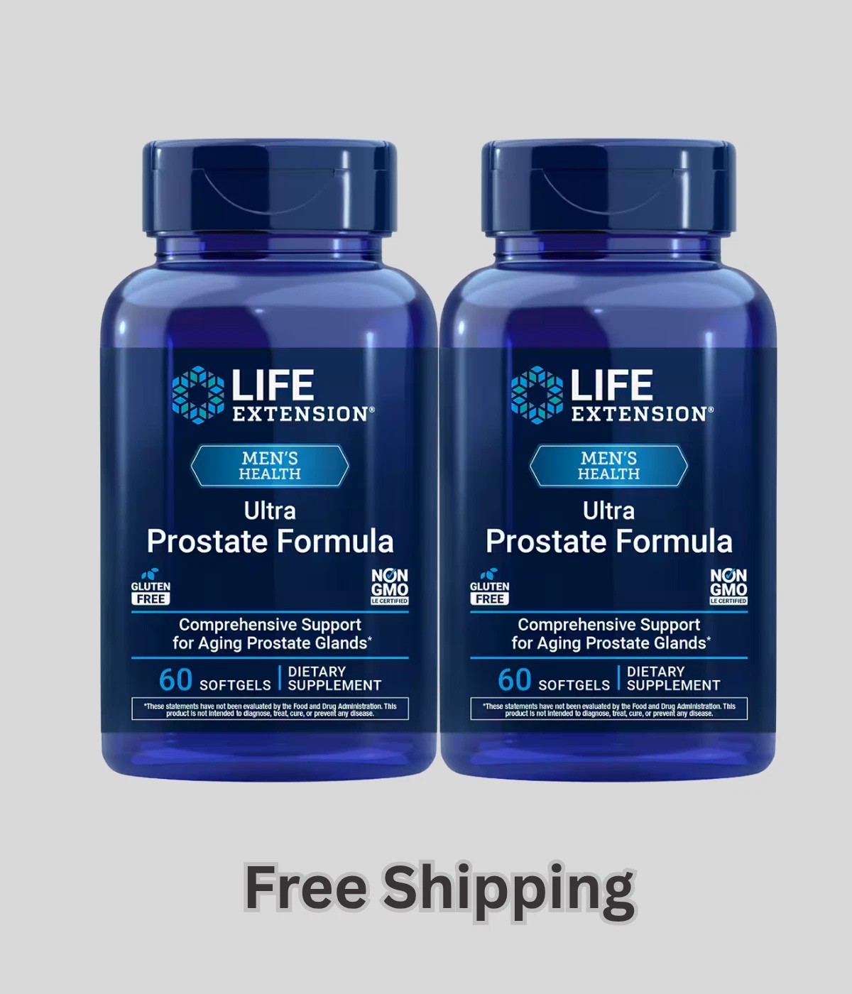 Life Extension Ultra Prostate Formula 60 Softgels Pack of 2 Beta Sitosterol Saw 