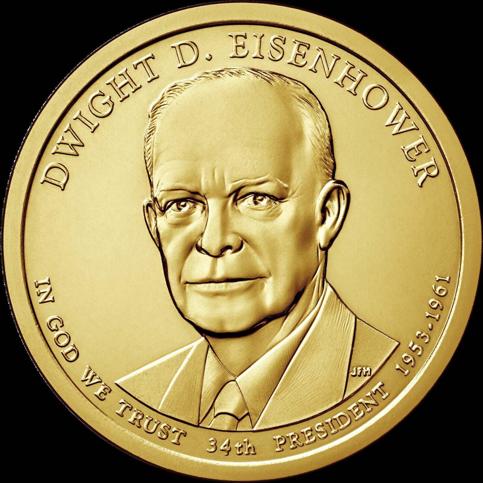 2015 P Dwight Eisenhower Imperfect Uncirculated Presidential $ (DISCOUNTED)