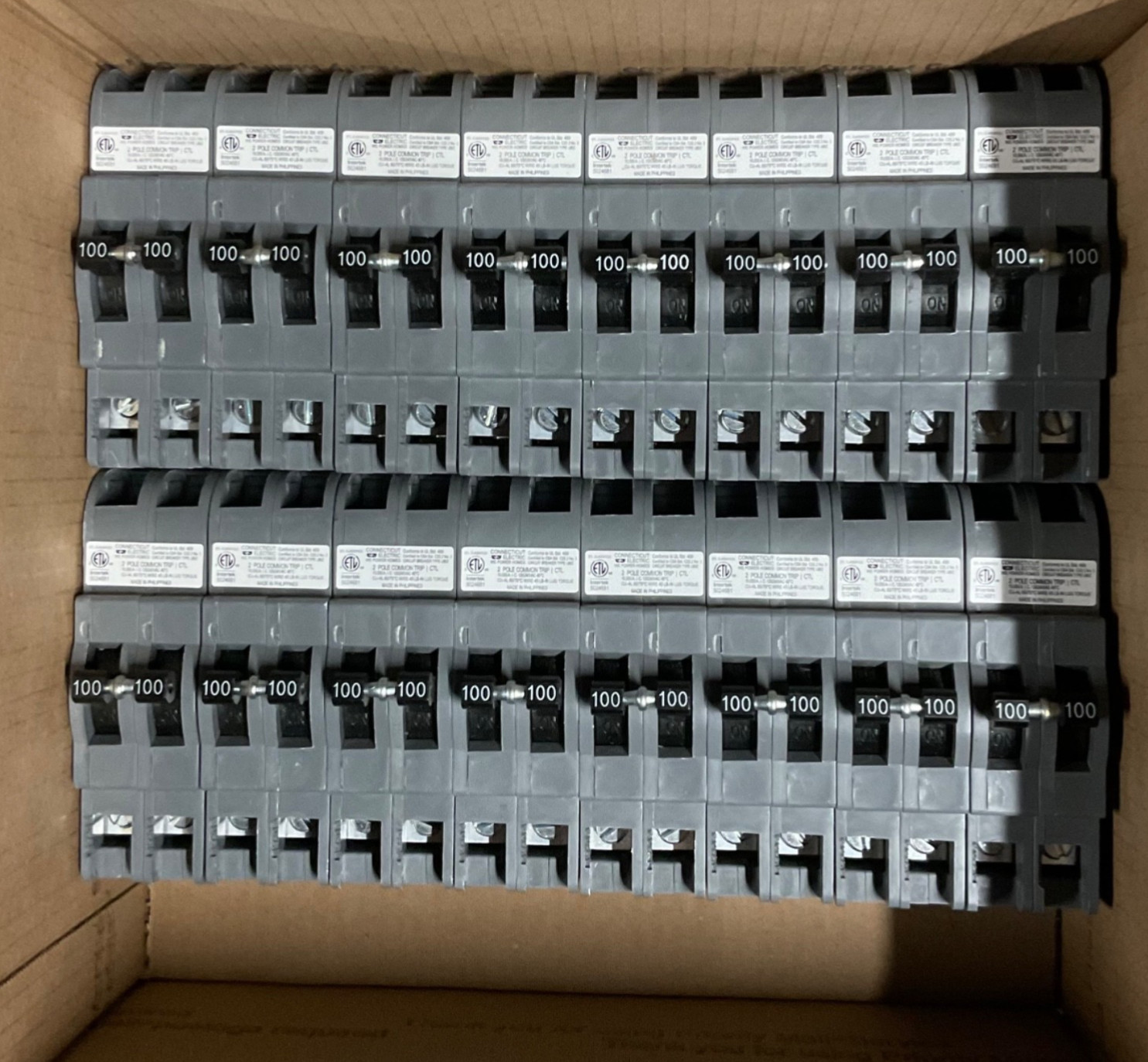 1PC CONNECTICUT ELECTRIC UBIZ2100-1 100A 2-POLE ZINSCO REPLACEMENT NEW 1PC CONNECTICUT ELECTRIC UBIZ2100-1 100A 2-POLE ZINSCO REPLACEMENT NEW