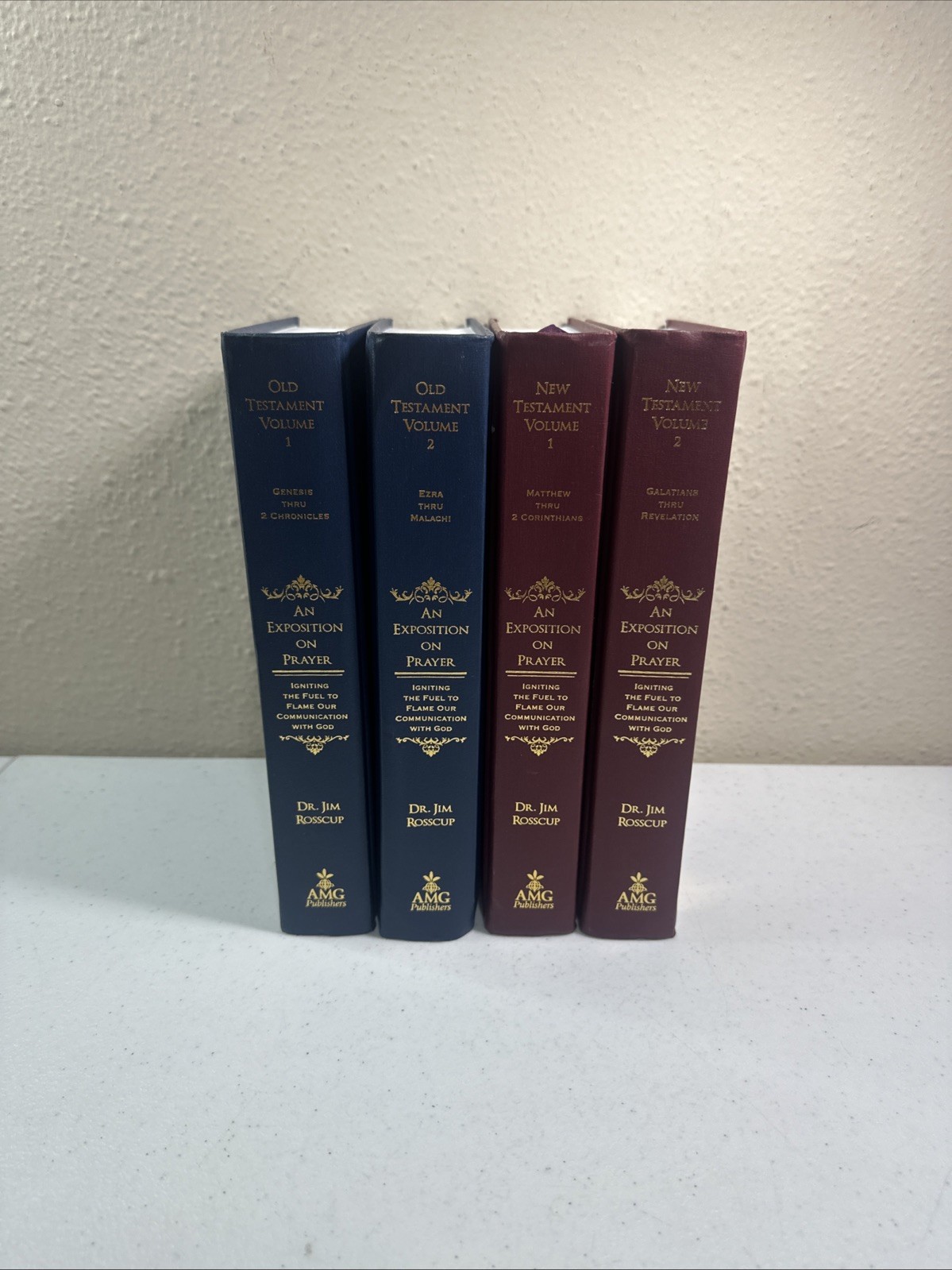 An Exposition on Prayer by Dr. Jim Rosscup 4 Volume Set An Exposition on Prayer by Dr. Jim Rosscup 4 Volume Set