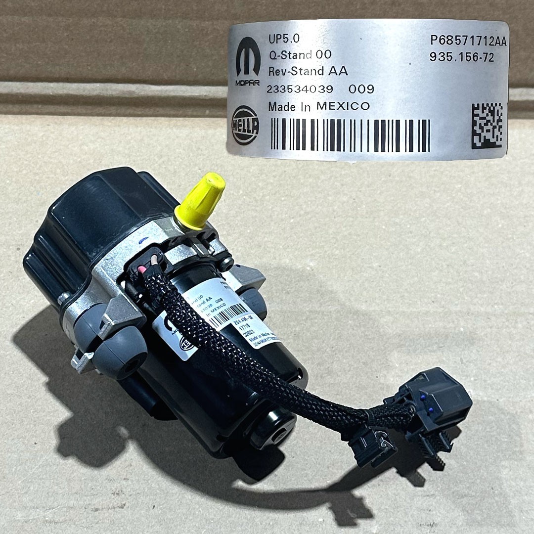 NEW OEM 2018-2024 Jeep / Ram Vacuum Primary Pump Mopar 68571712AA / 68509221AA NEW OEM 2018-2024 Jeep / Ram Vacuum Primary Pump Mopar 68571712AA / 68509221AA