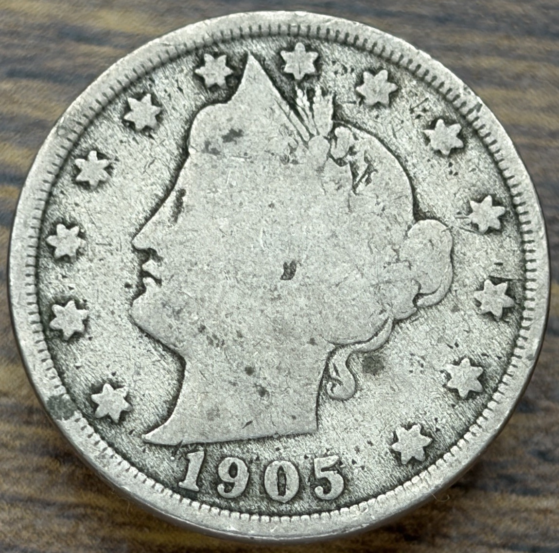 1905 5C Liberty V Nickel  **597
