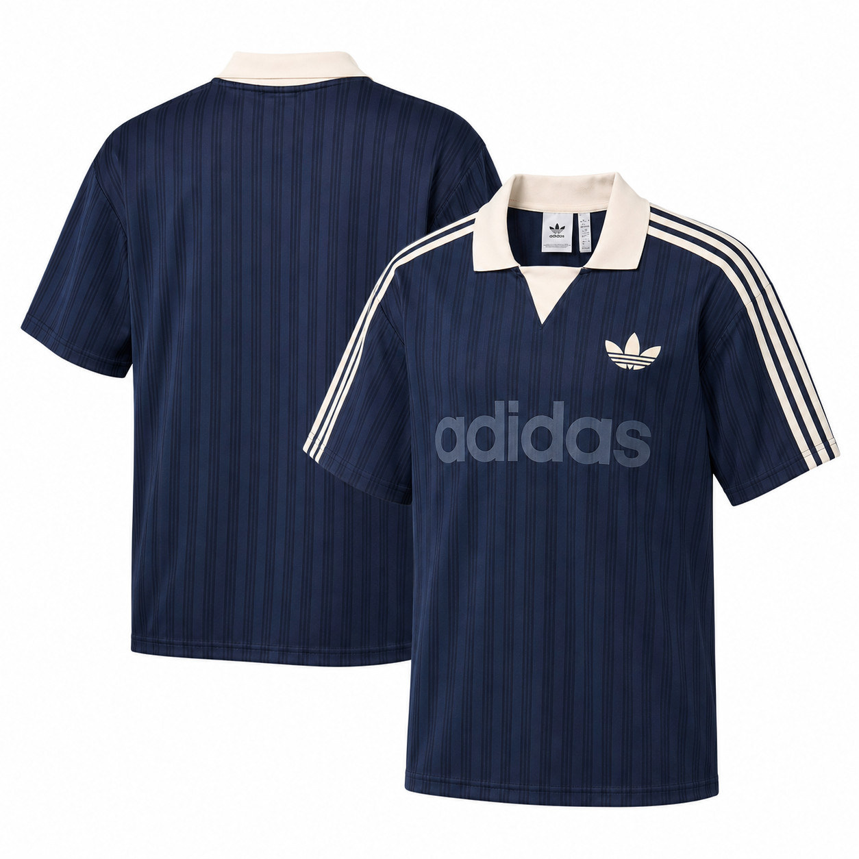 adidas Originals Collared Goalie Top JX8981 Crew Navy Blue Jersey Shirt BNWT