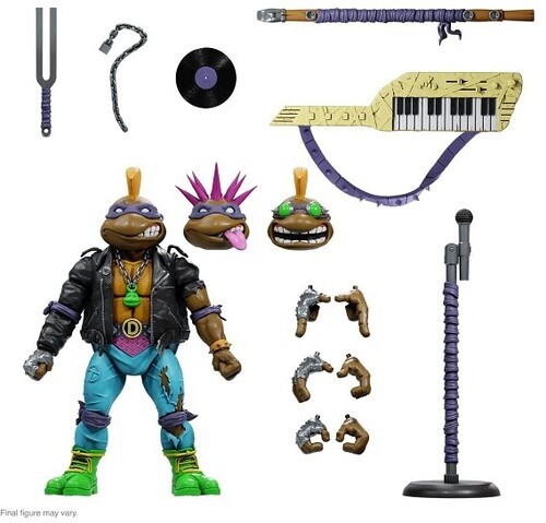 Super7 Ultimates Teenage Mutant Ninja Turtles TMNT Punker Don 7 in Action Figure