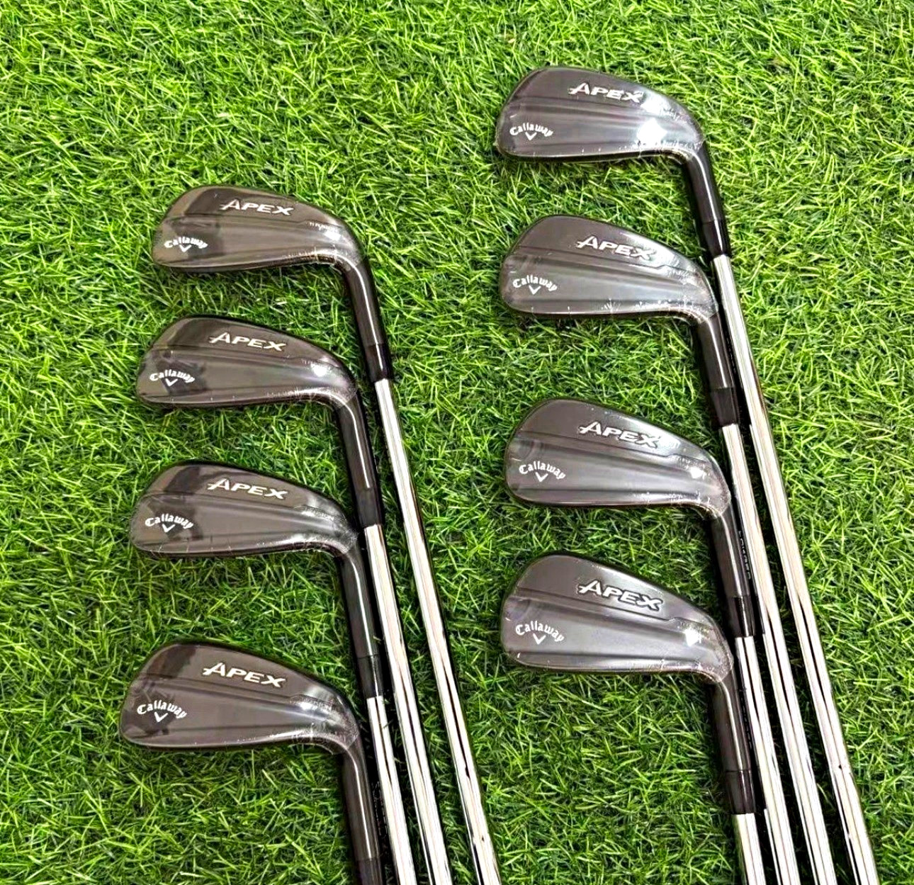 Callaway Apex Ti Fusion 6-Club Iron Set 5-PW Right-Handed RH Steel Black/Silver