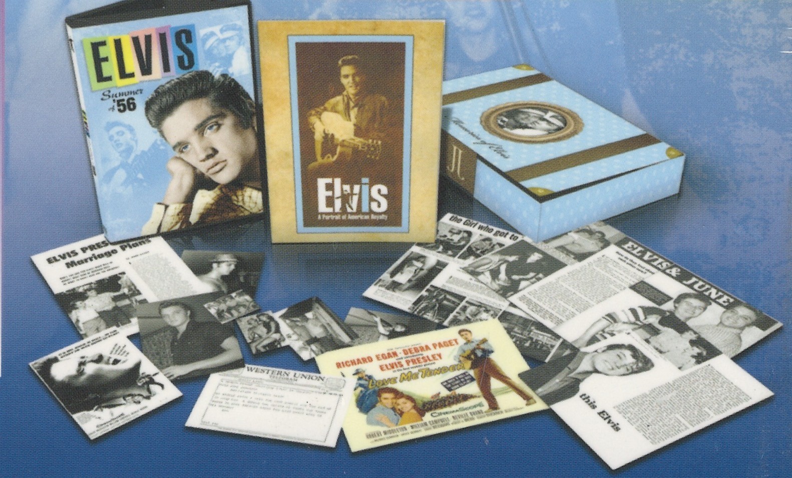 Elvis: Summer of '56 - DVD box set Deluxe Memorabilia Collection w 24pg book NEW