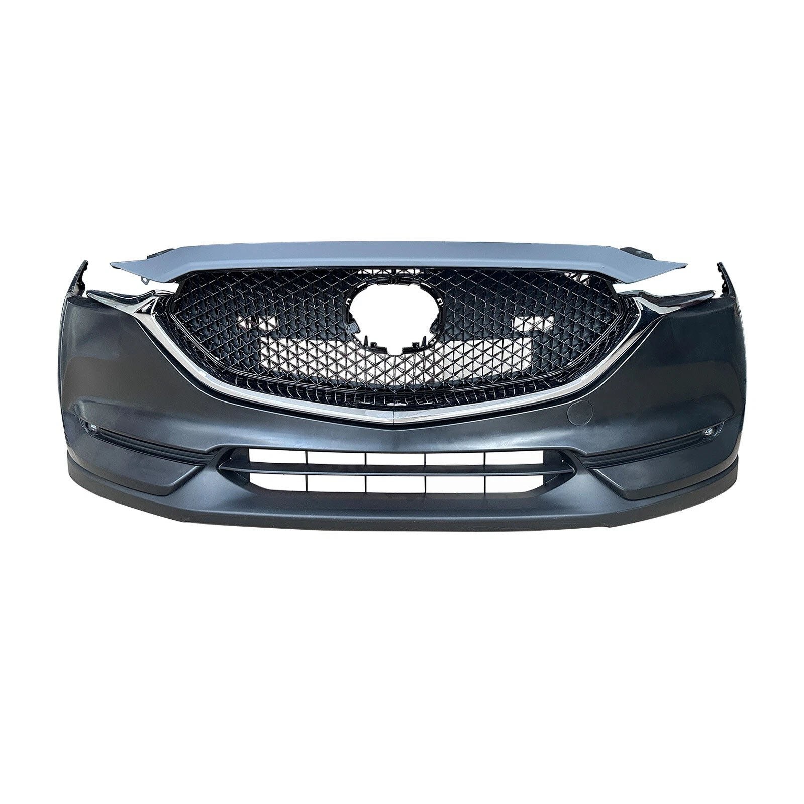 Complete Bumper Cover Kit W/ Fog Lights For 2017-2021 Mazda CX-5 W/O Parking Aid