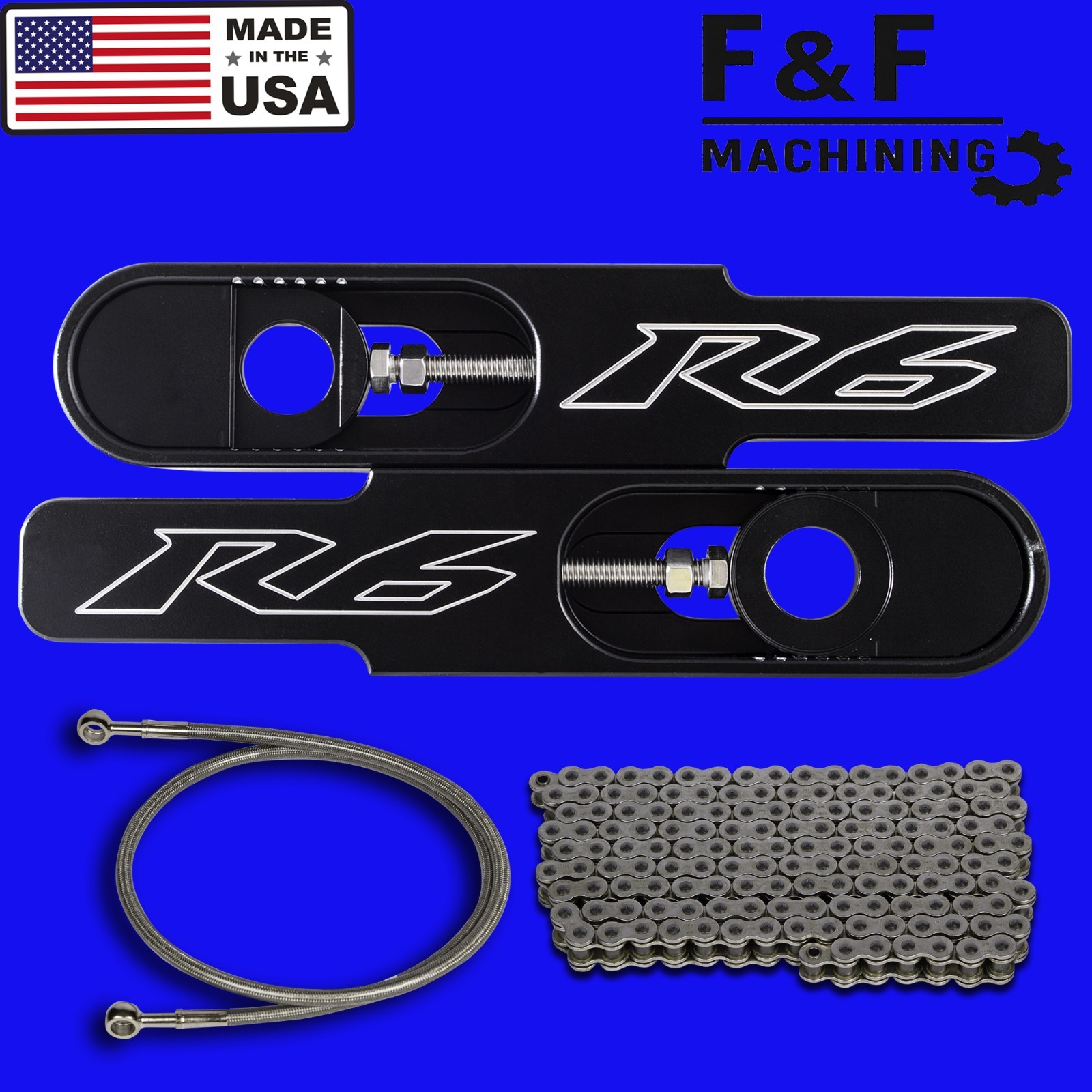 2006-2009 Yamaha R6-S bolt on swingarm extensions kit 