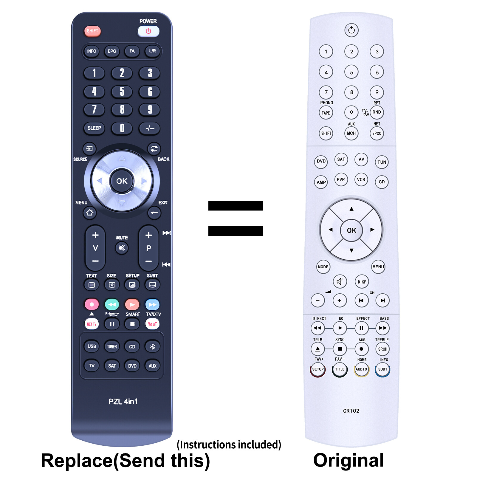 New Replacement Remote Control For ARCAM CR102 AVR360 AVR500 AVR600 AV Receiver