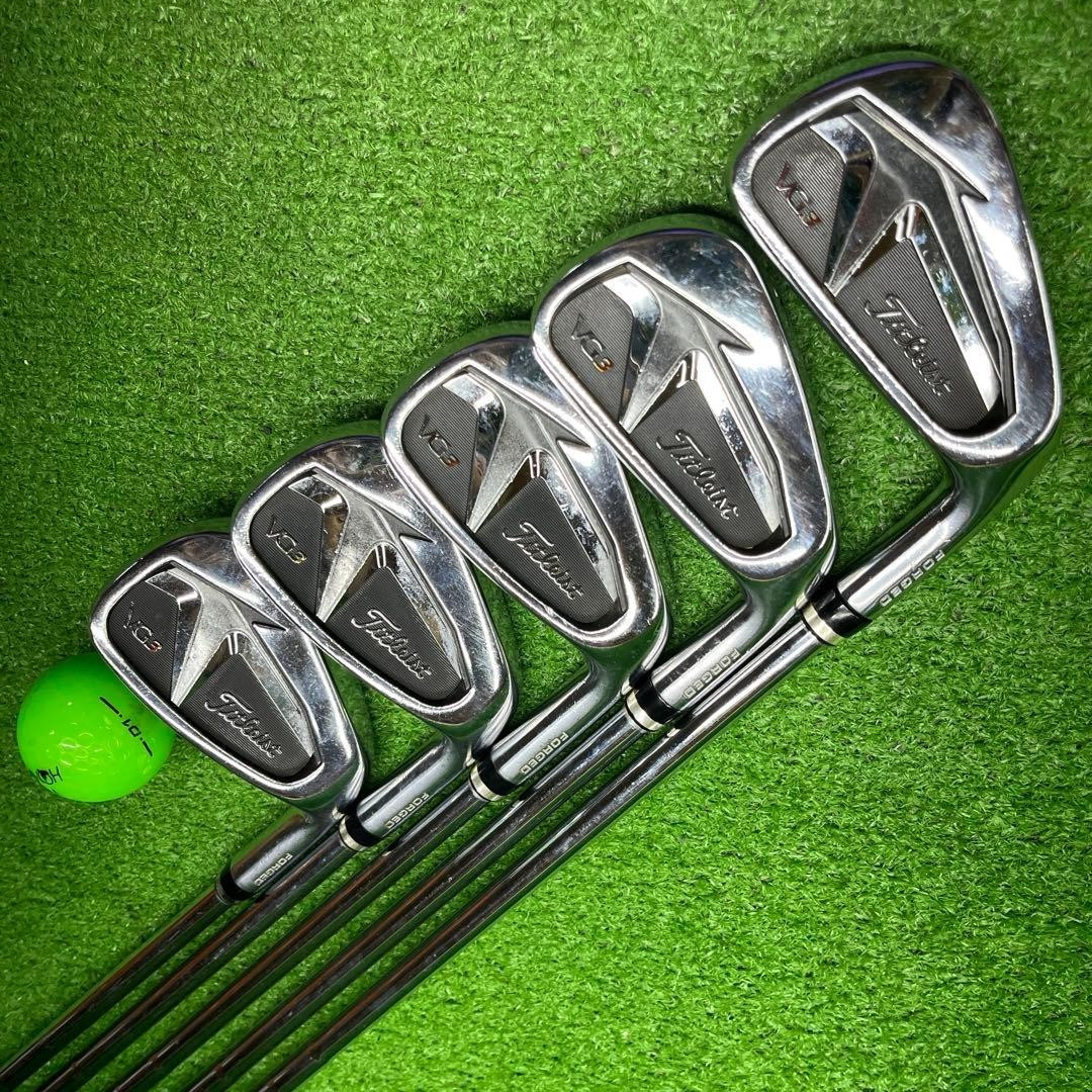 Titleist VG3 Forged Iron Set 6pcs 5,6,8,9,PW N.S.PRO 950GH Unkonwn Flex RH