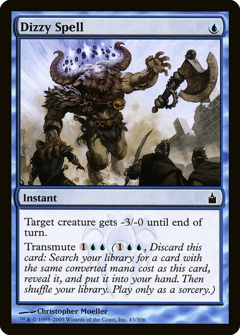 Dizzy Spell NonFoil Ravnica: City of Guilds 43 NM MTG Dizzy Spell NonFoil Ravnica: City of Guilds 43 NM MTG