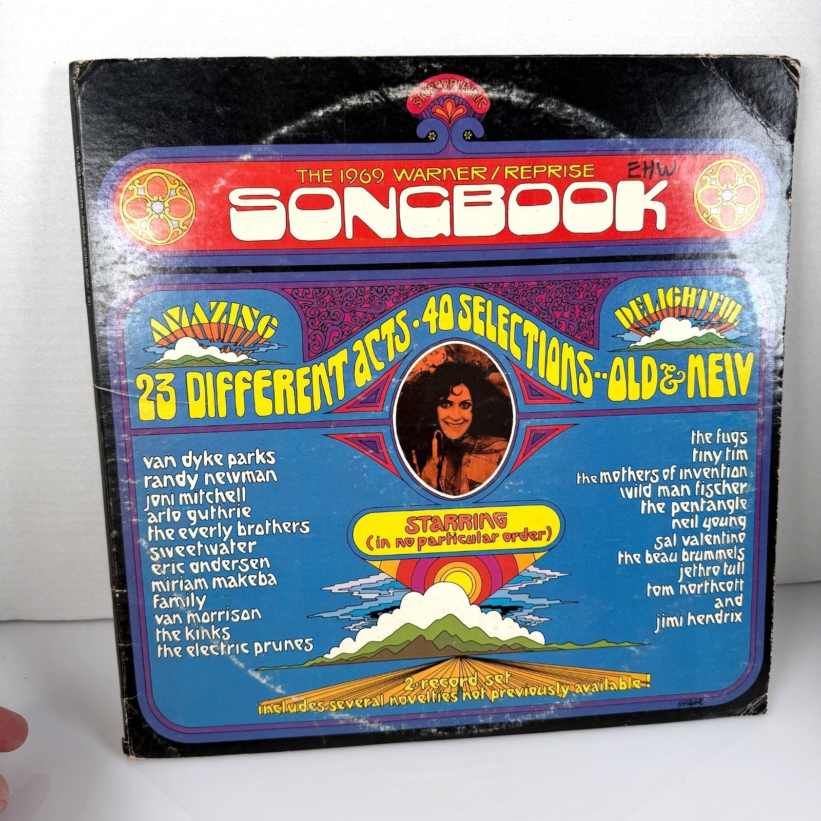 Vintage 1969 Warner Bros/Reprise Songbook 2xLP Sampler Joy to the World Cover Vintage 1969 Warner Bros/Reprise Songbook 2xLP Sampler Joy to the World Cover