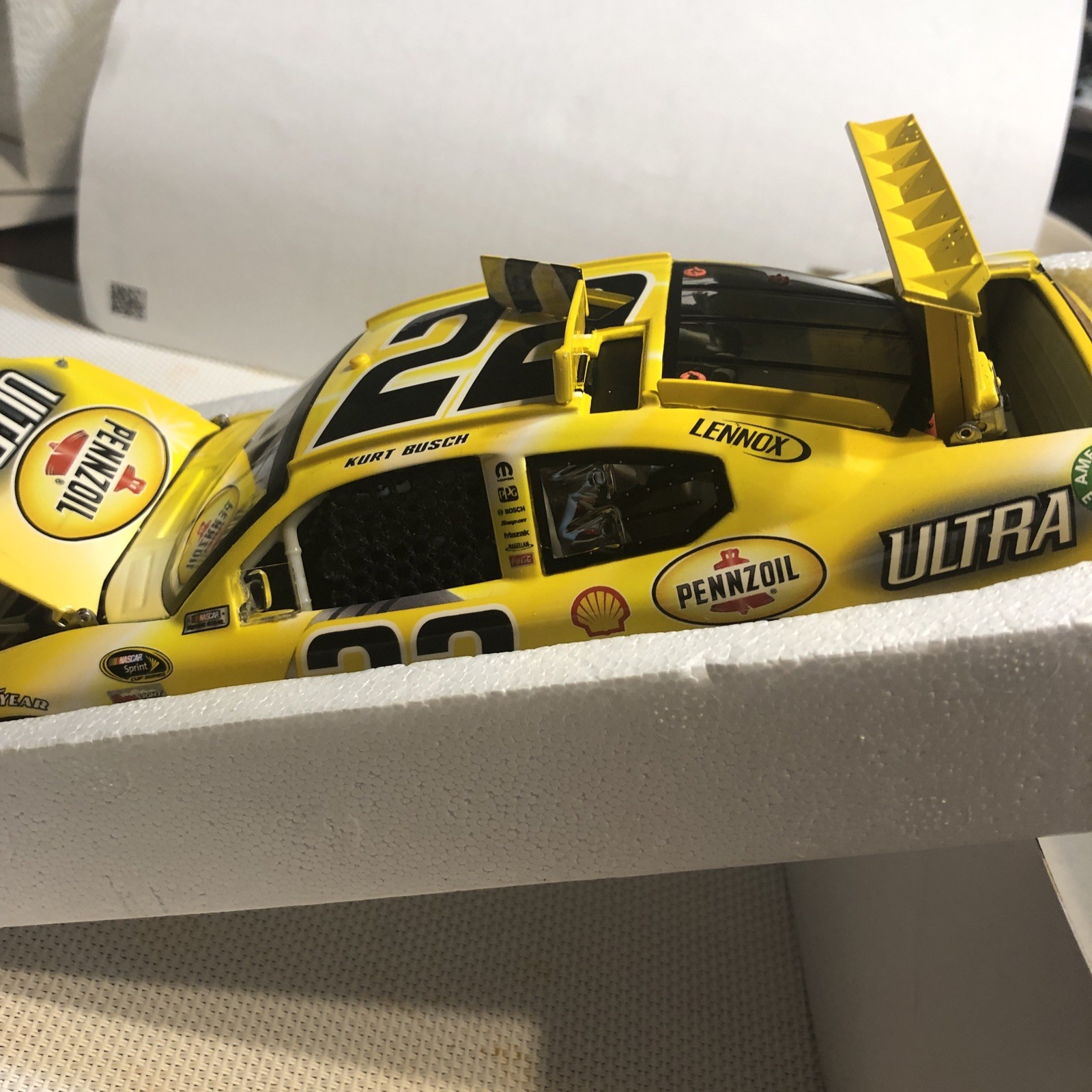 22 Kurt Busch PENZOIL ULTRA 2011 CHARGER 1of 1229 # 837 RCCA 22 Kurt Busch PENZOIL ULTRA 2011 CHARGER 1of 1229 # 837 RCCA
