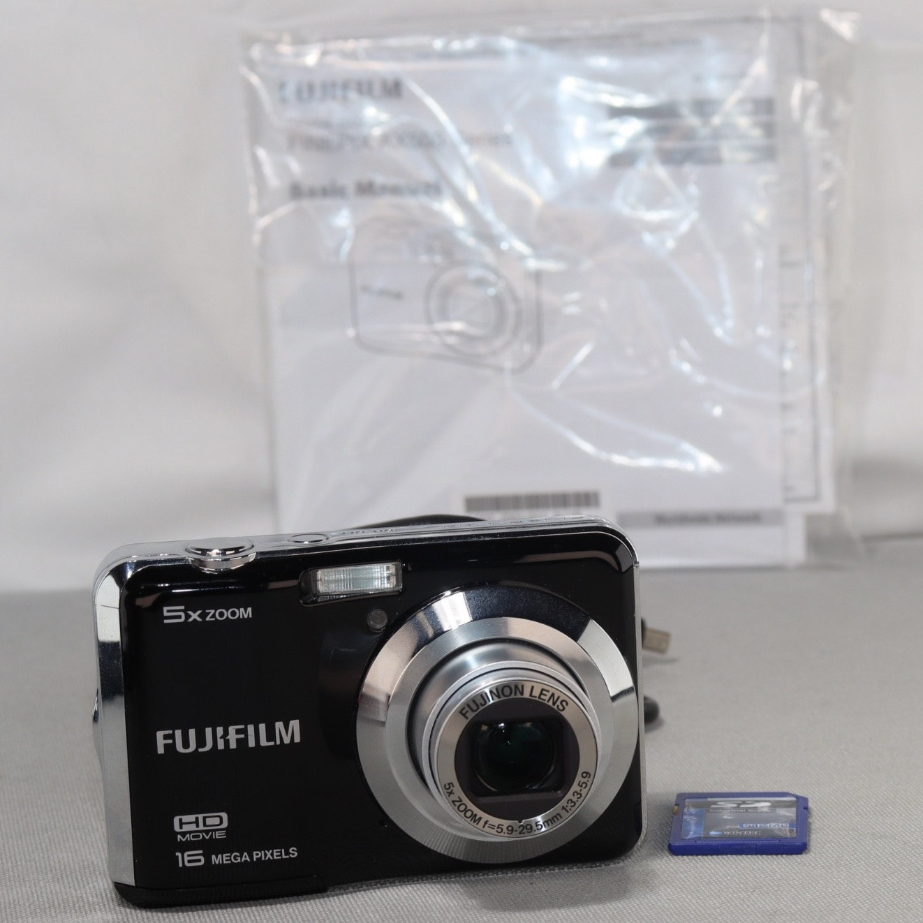 Fujifilm FinePix A Series AX560 16MP Digital Camera - Black *TESTED* W AA + SD Fujifilm FinePix A Series AX560 16MP Digital Camera - Black *TESTED* W AA + SD