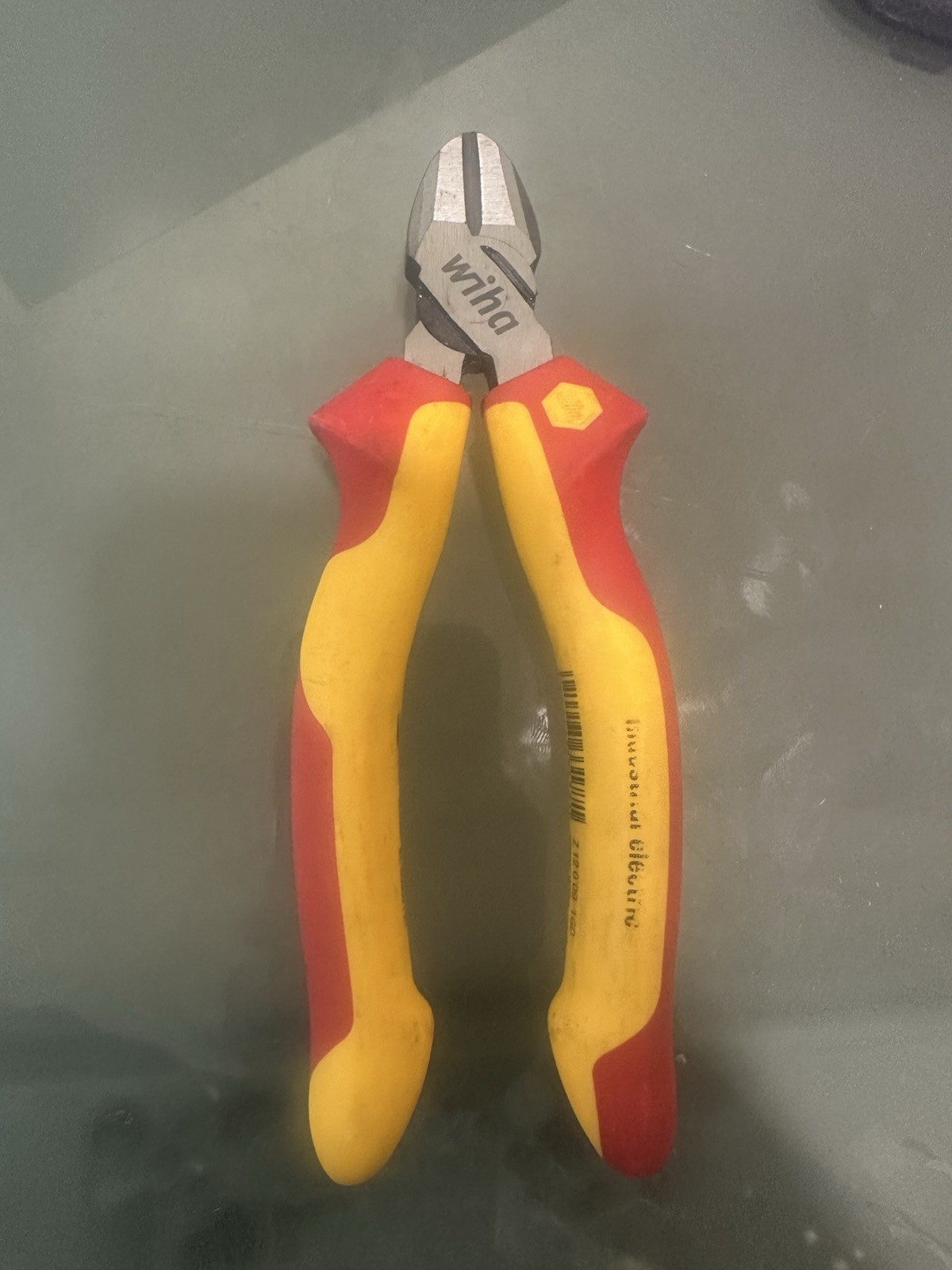 Wiha 33177 VDE Insulated Diagonal Cutters 6.5” 160mm 1000V Z12 0 09 Germany Wiha 33177 VDE Insulated Diagonal Cutters 6.5” 160mm 1000V Z12 0 09 Germany