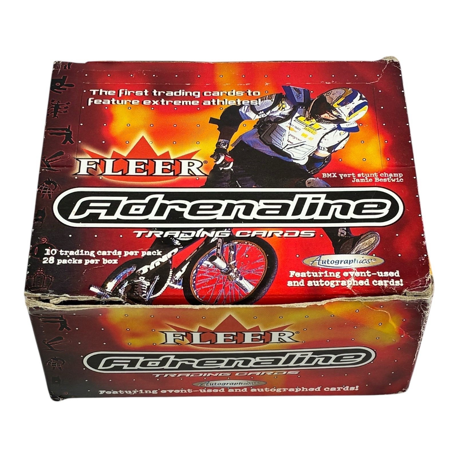 Fleer Adrenaline 2000 Extreme Sports Trading Cards Hobby Box 28 Packs *Unsealed* Fleer Adrenaline 2000 Extreme Sports Trading Cards Hobby Box 28 Packs *Unsealed*