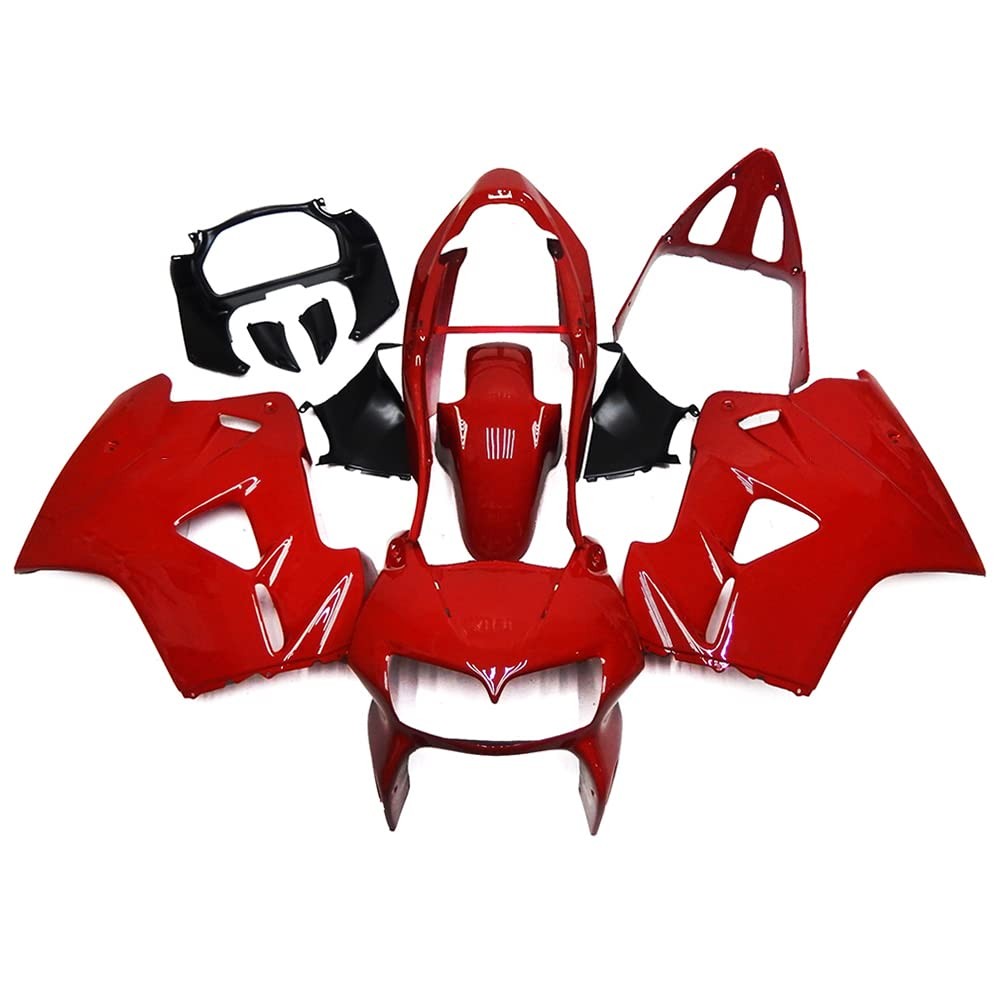 Gloss Red Fairings for Honda VFR800 1998 1999 2000 2001 ABS Bodywork Kit