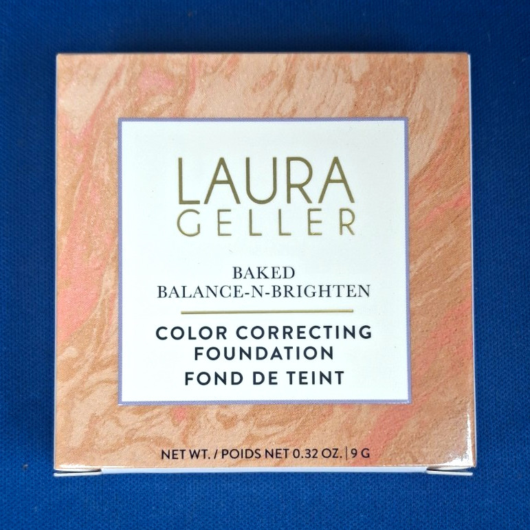 Laura Geller Baked Balance-n-Brighten Foundation Porcelain 0.32 oz Laura Geller Baked Balance-n-Brighten Foundation Porcelain 0.32 oz