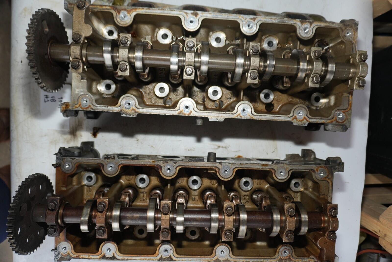 1996-2004 Ford Mustang GT 4.6L PI 13-Bolt Cylinder Heads LH/RH 115K Miles SKU GM